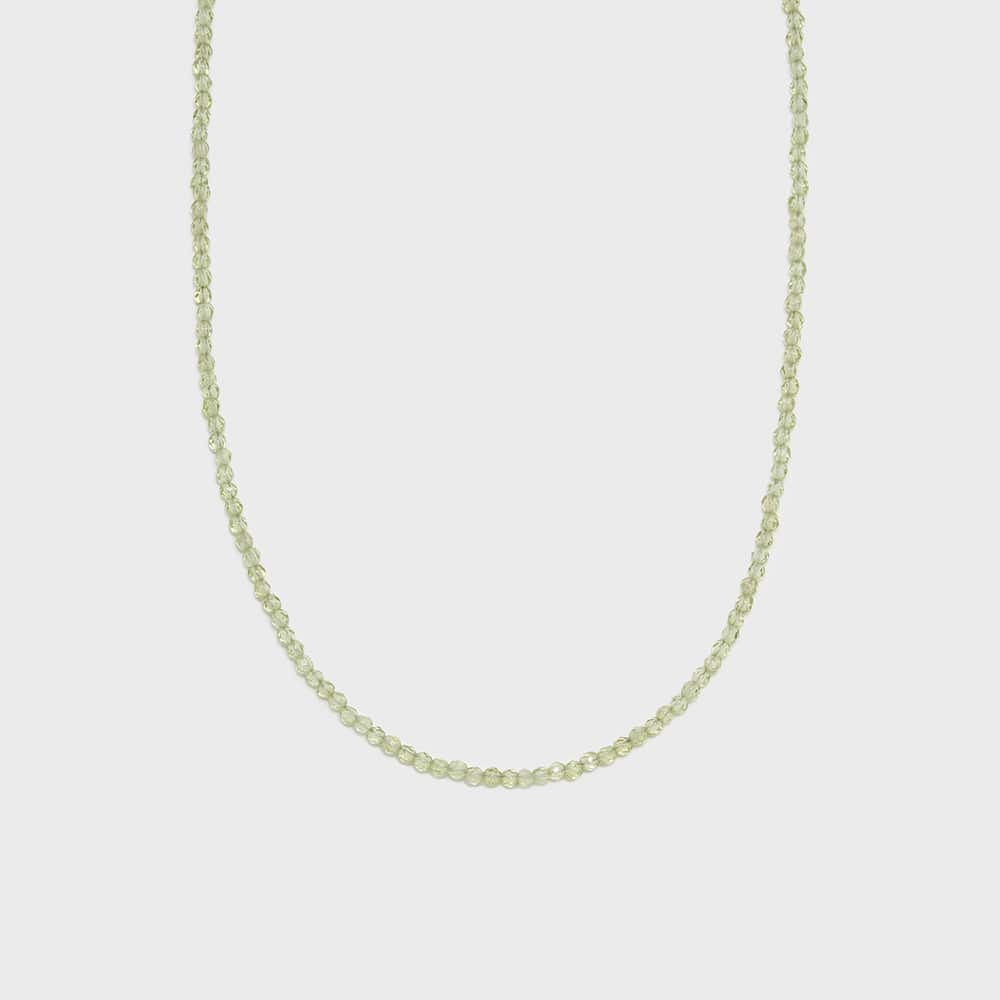 K10ペリドットネックレス