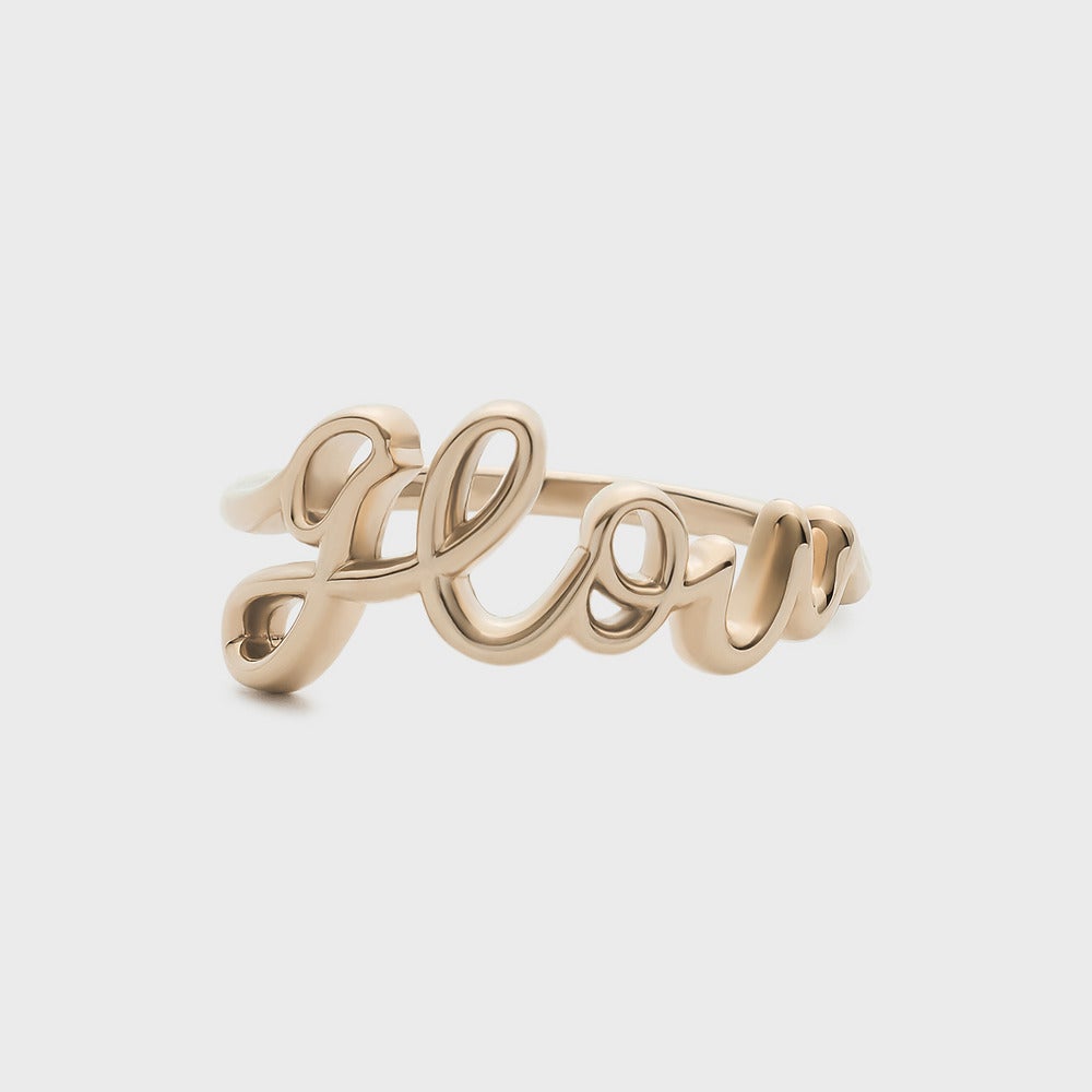ゴールドピンキーリング